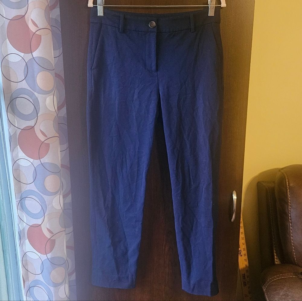 J. Crew Women's Dark Blue Pants Size 6